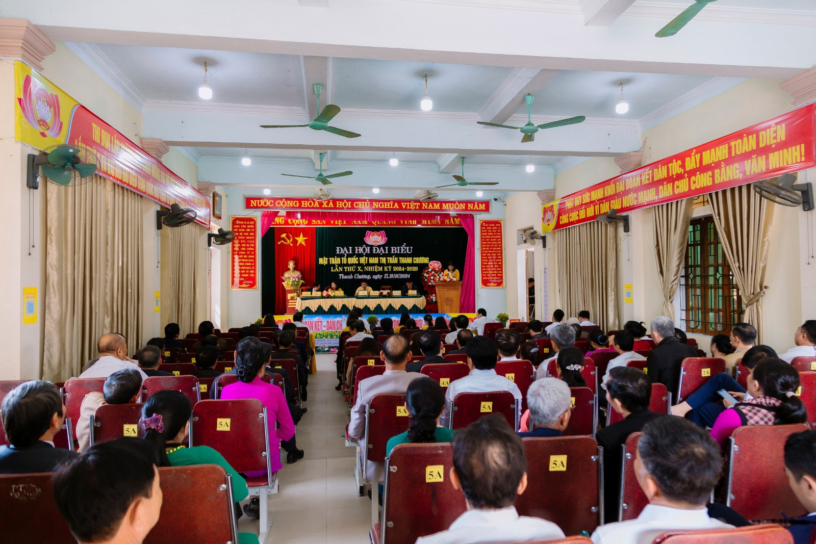 Đại hội đại biểu MTTQ Việt Nam Thị trấn Thanh Chương lần thứ X, nhiệm kỳ 2024 -2029